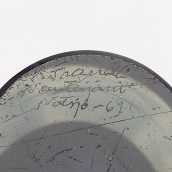 KAJ FRANCK, vas, signerad K. Franck, Nuutajärvi Notsjö och daterad -61.