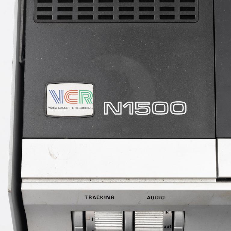 Videocassette recorder, 'VCR N1500"', Austria.