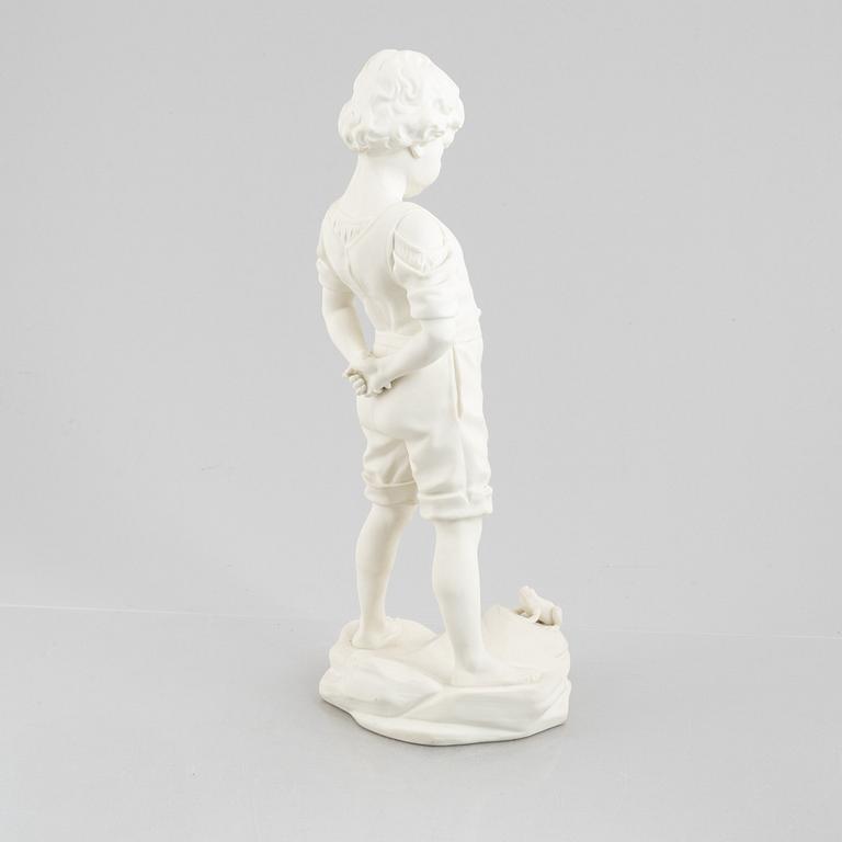 Gustavsberg, sculpture, "Boy with Frog".