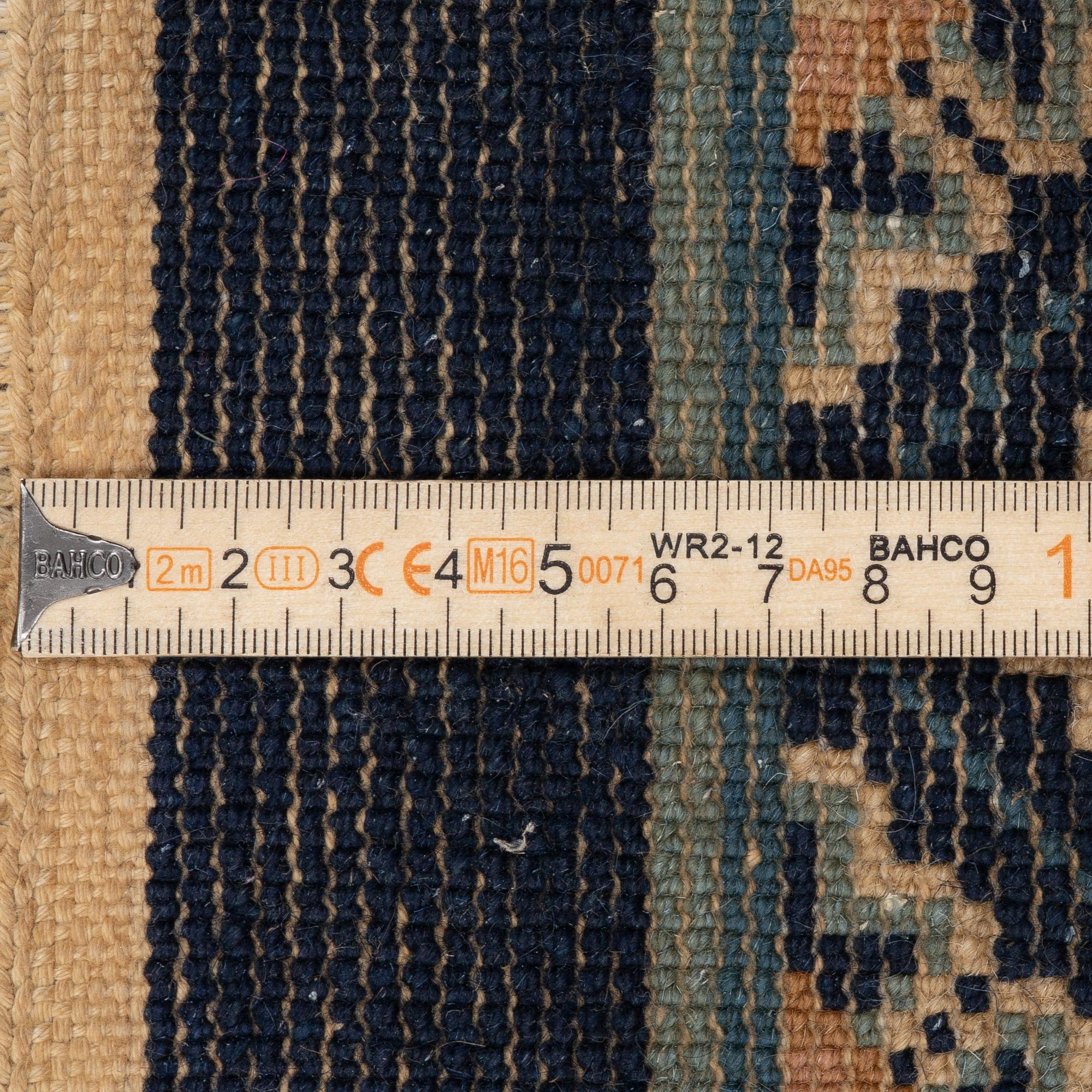 Rug, old, China, "antique finish", approx. 204 x 125 cm.