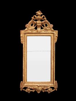 1577. A Gustavian 18th century mirror by J Åkerblad, master 1758.