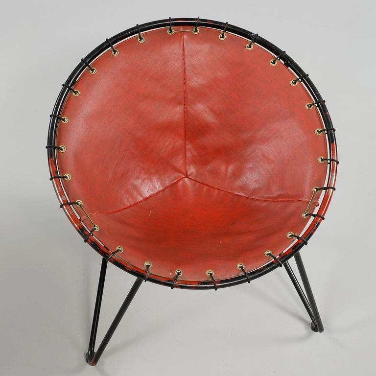 FÅTÖLJER, ett par, 1900-talets mitt.