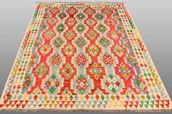 A CARPET, Kilim, 244 x 168 cm.