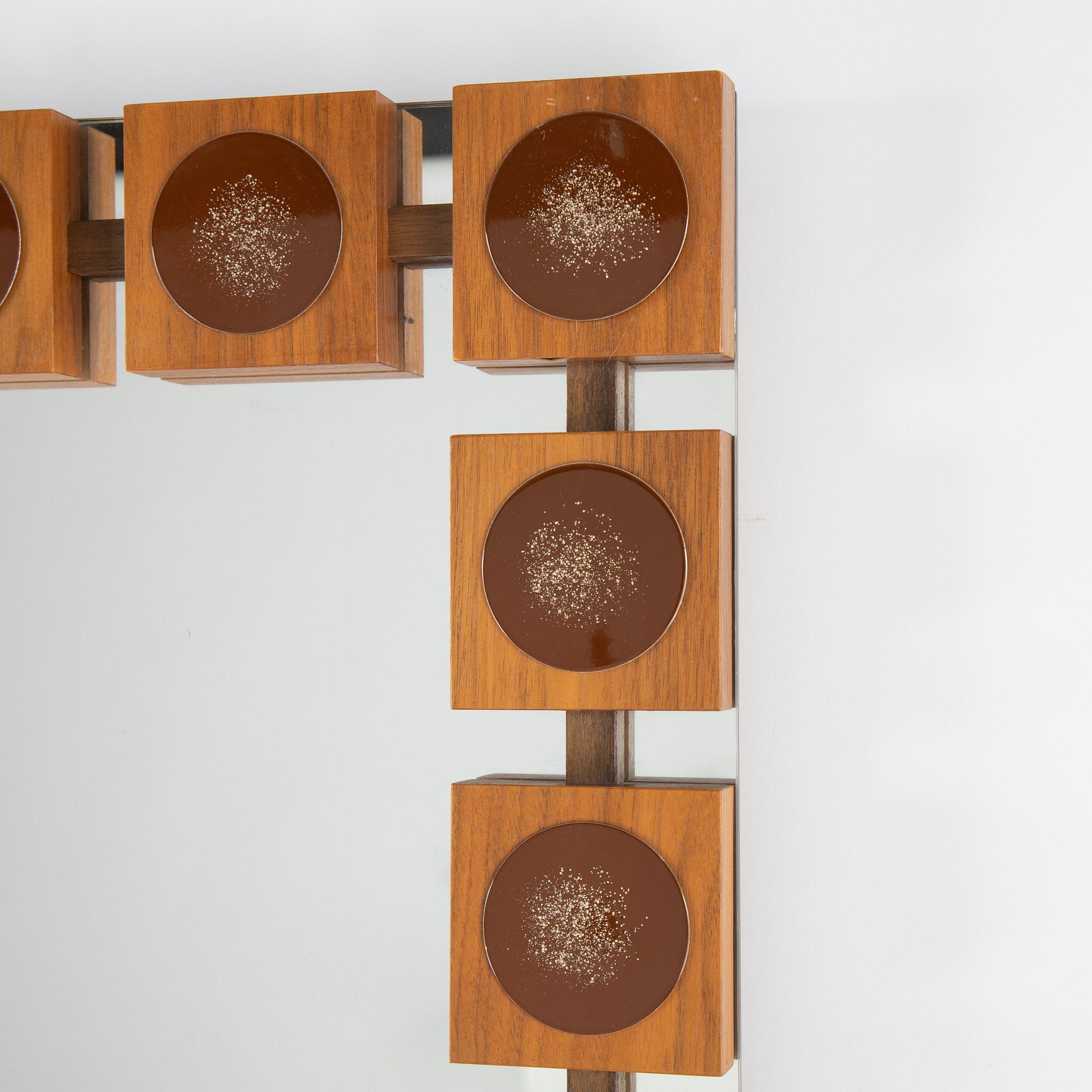 Ewa Wrangel och Lars Göran Nilsson, hallmöbel, AB Glas & trä, Hovmantorp, 1960/70-tal.