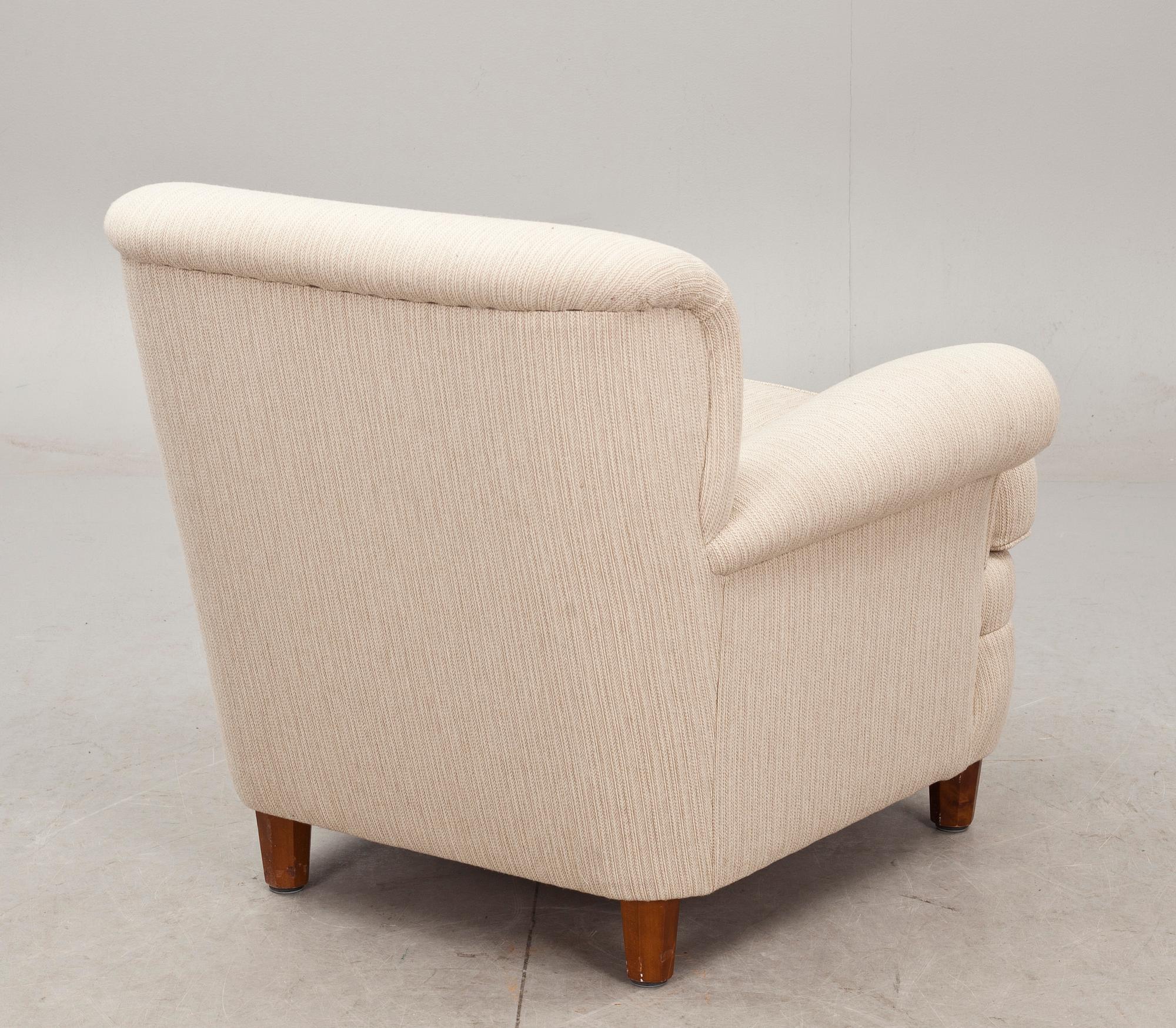 FÅTÖLJ, Josef Frank för Firma Svenskt Tenn, modell 568.