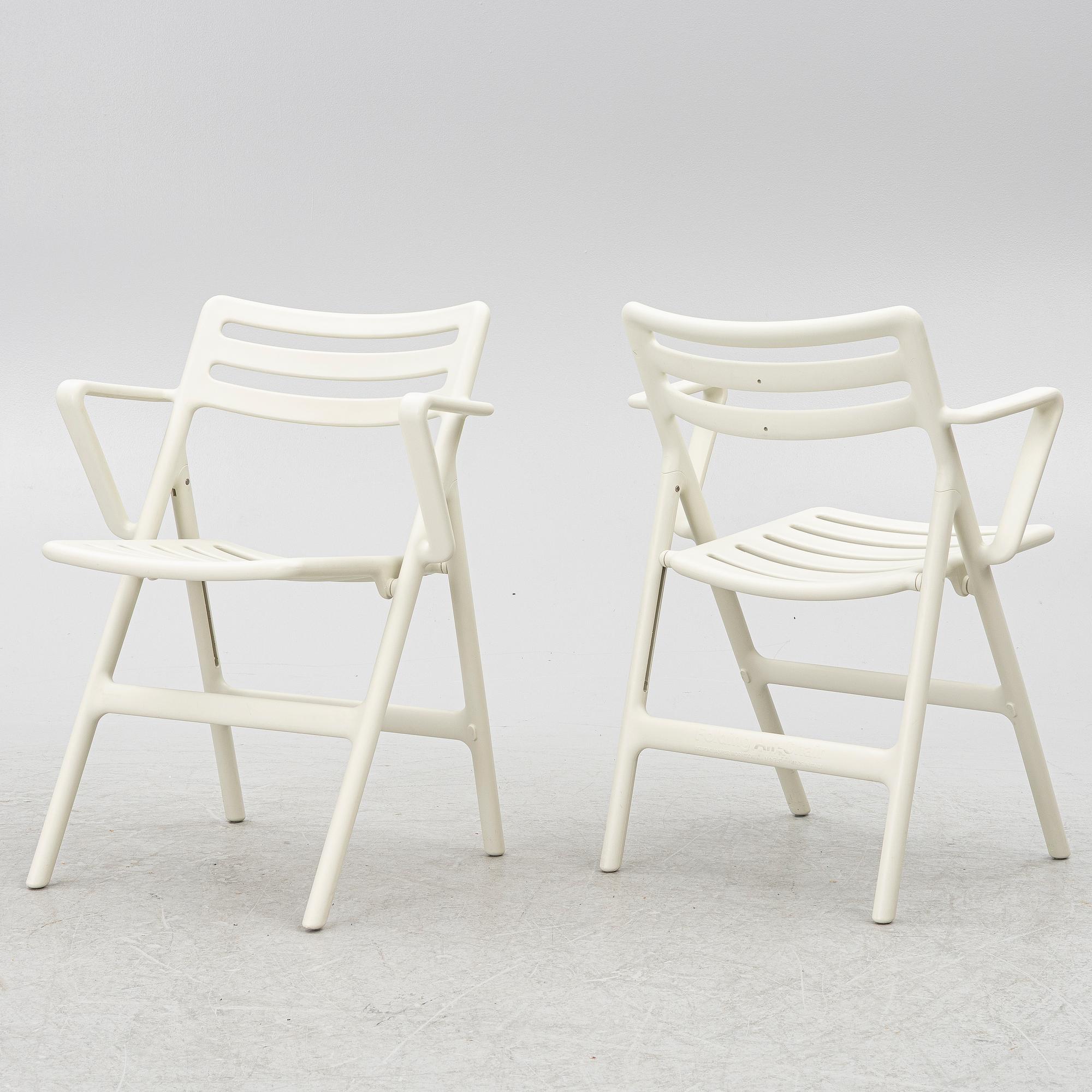 Jasper Morrison, stolar, 6 st, "Folding Air-Chair", Magis.