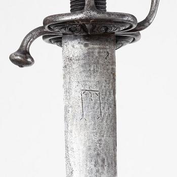 Värja, schwedendegen-typ, 1600-tal.