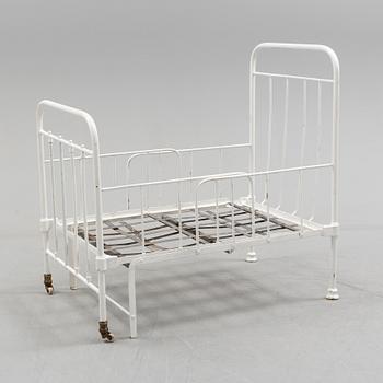 An early 20th century bed.