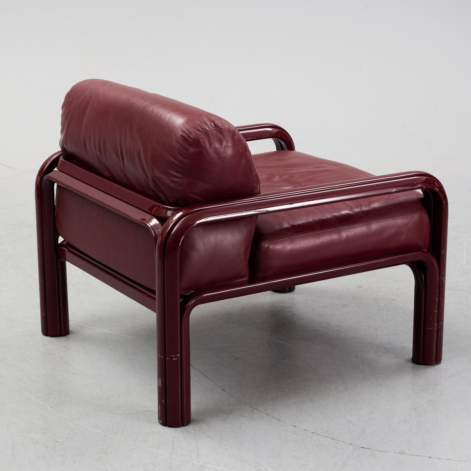 Gae Aulenti, a lounche chair, for Knoll, 1970's.