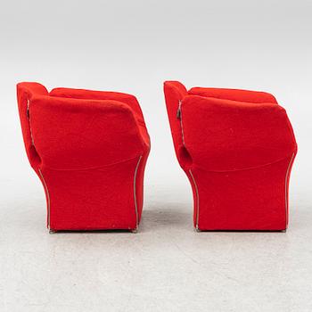 Patricia Urquiola, a pair, of "Bloomy" armchairs, Moroso, 2000s.