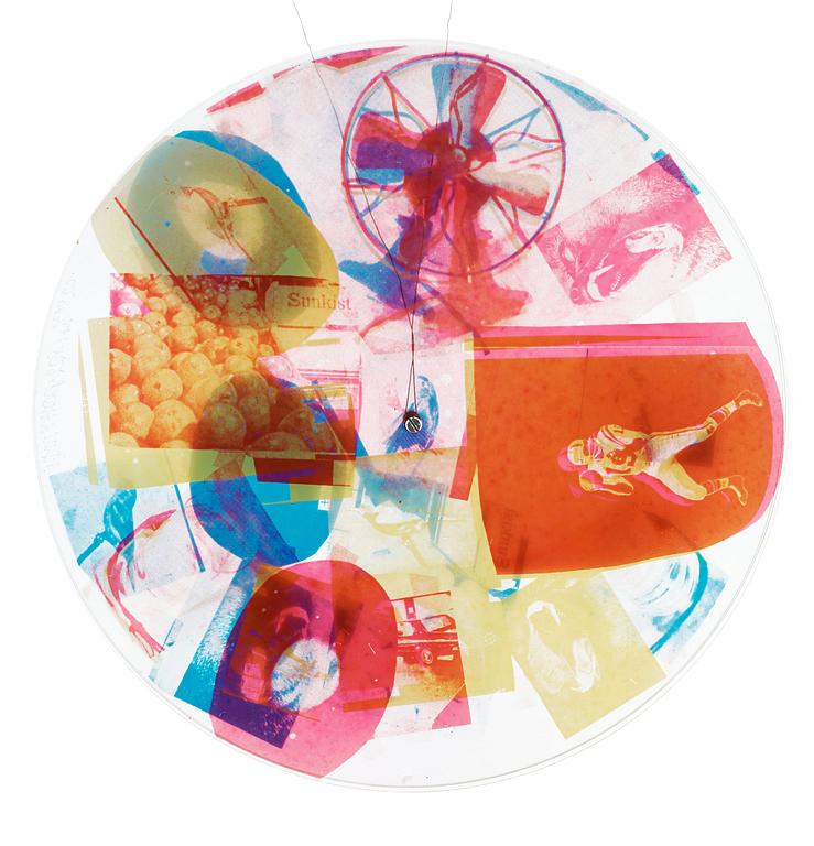 Robert Rauschenberg, "Passport" (Ten Artists From Leo Castelli).