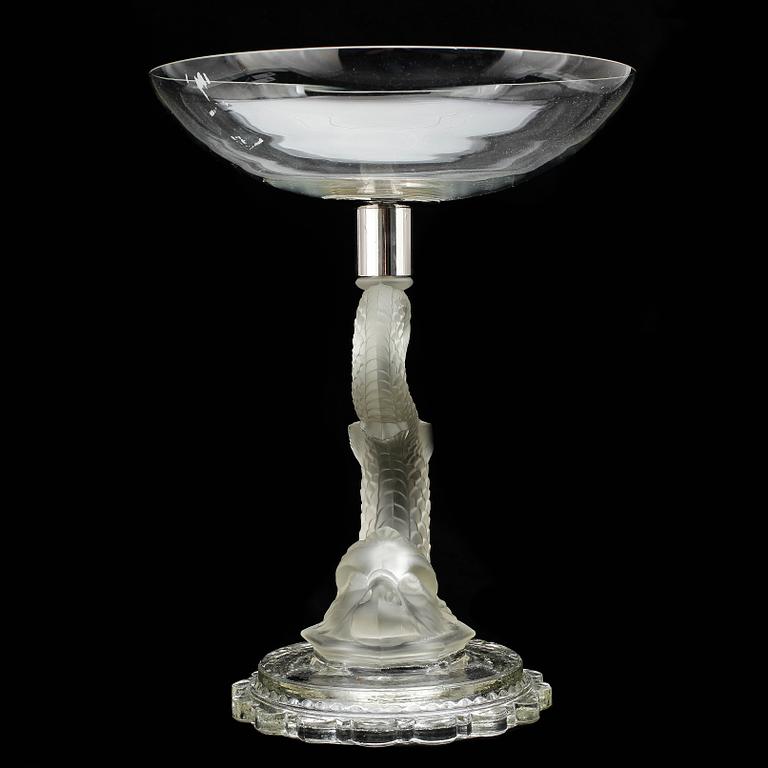UPPSATSSKÅL, glas, 1900-tal.