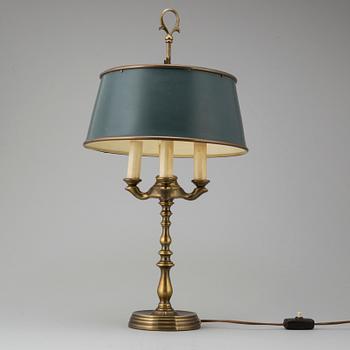 A 20th century table lamp.