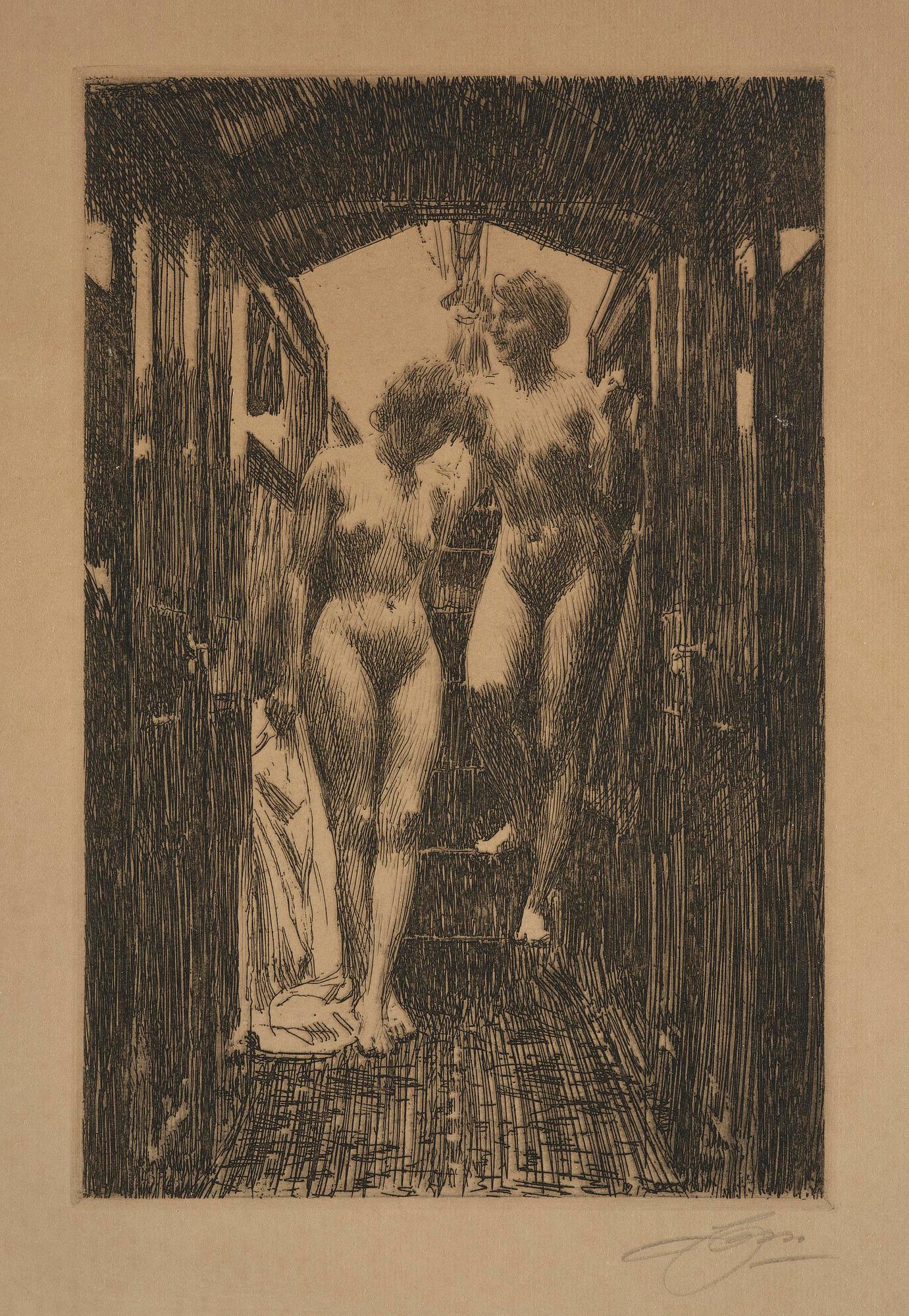 Anders Zorn, "Kajuta".
