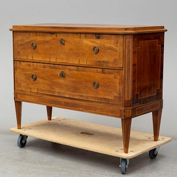 A 19th Century chest of drawers.