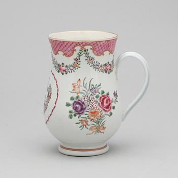 MUGG, porslin, möjligen Samson, Frankrike, 1800-talets slut.