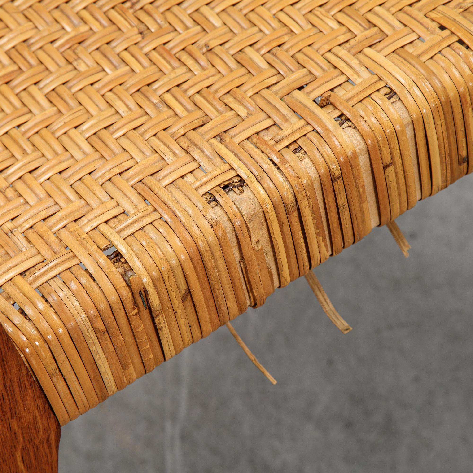 John Vedel Rieper, a set of eight oak chairs, Denmark. Designed 1962.