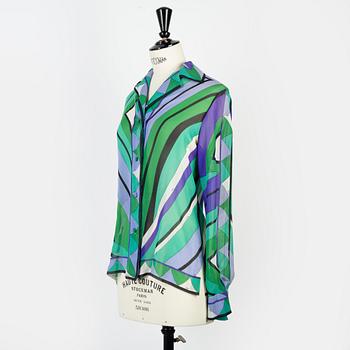 Emilio Pucci, tvådelad ensemble, storlek It 6.