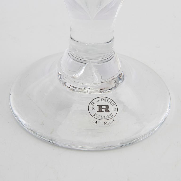 Servis, 24 dlr "Antik", Reijmyre glasbruk, 1900-talets andra hälft.