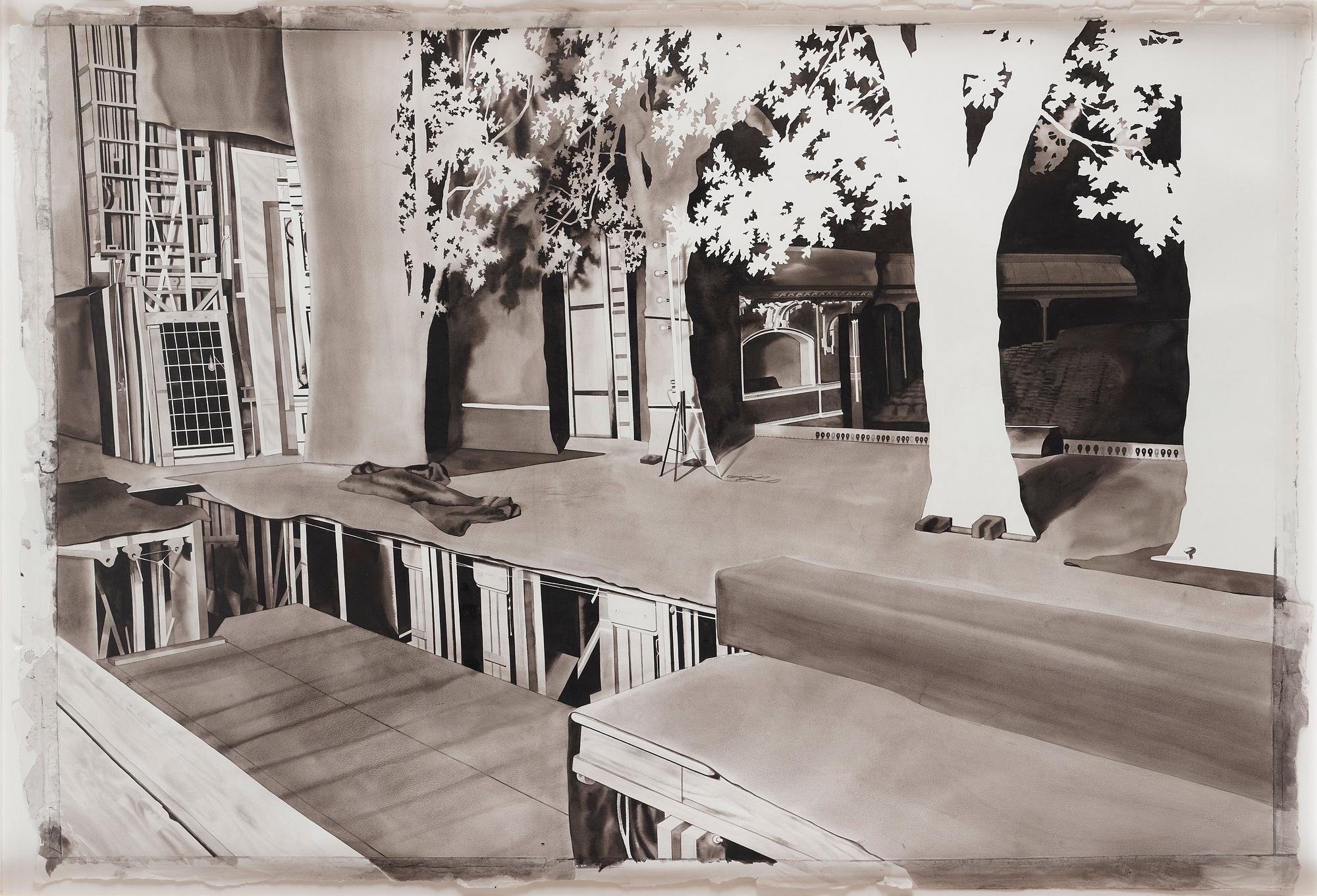 Kristina Bength, "Transpositions in the Image of a Name #7".