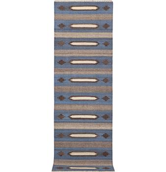 A Kilim runner, c. 226 x 70 cm.