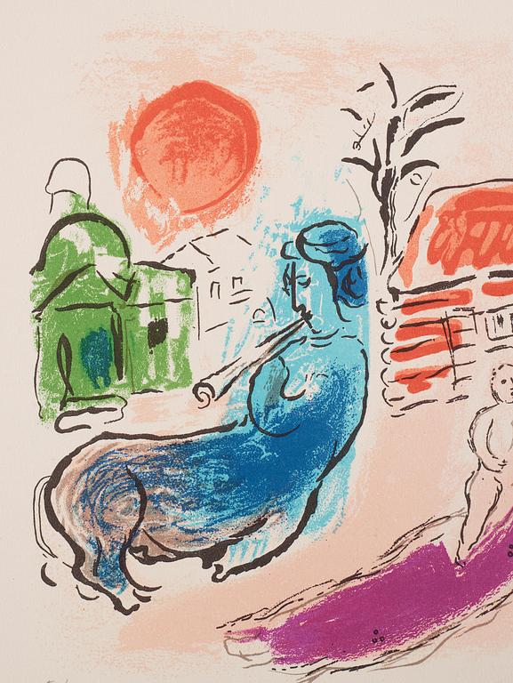 Marc Chagall, "Maternite au Centaur".