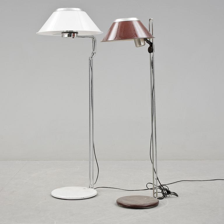 GOLVLAMPOR, 2 st, Ateljé Lyktan, 1900-talets andra hälft.