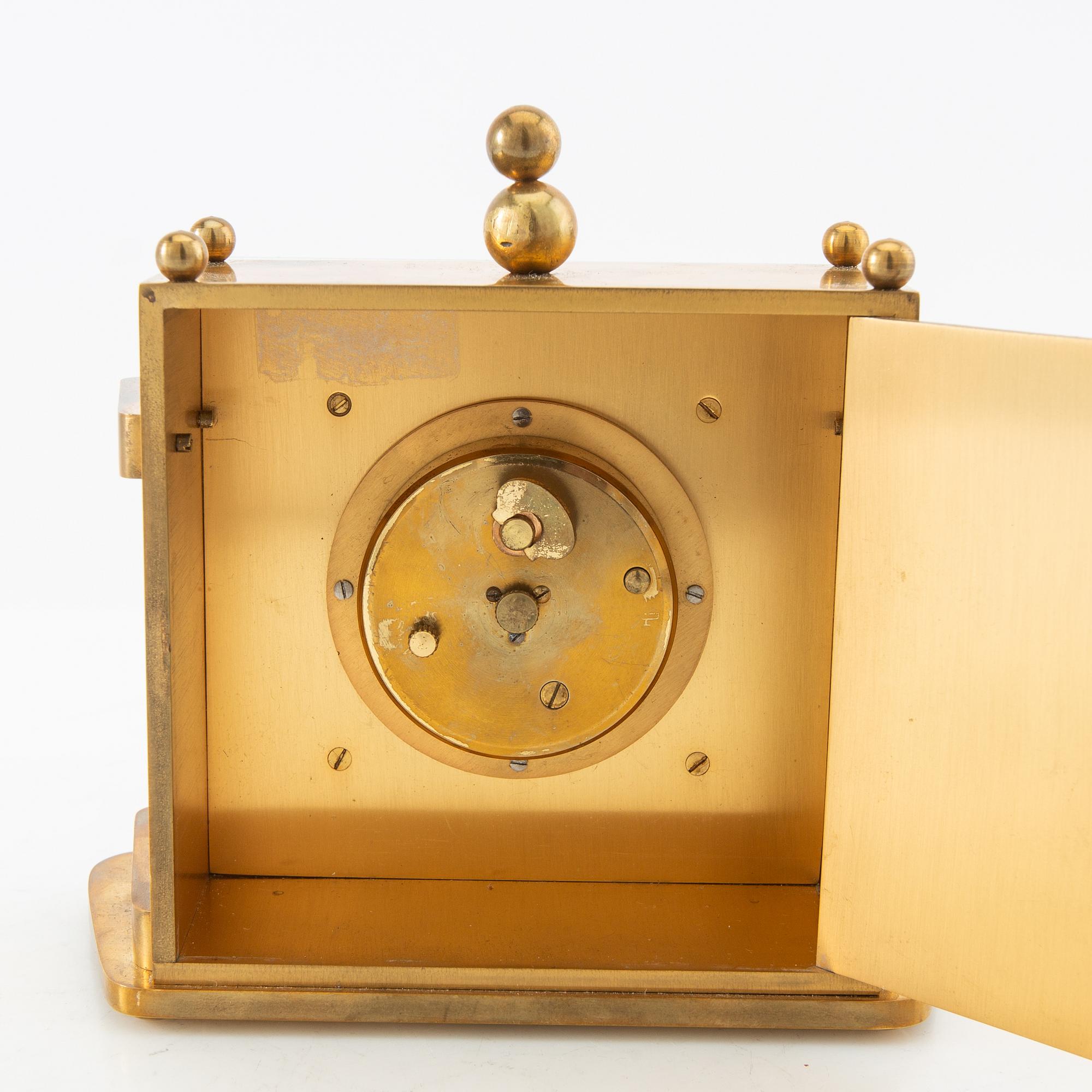 Table clock Just Germany mid/second half of the 20th century.
