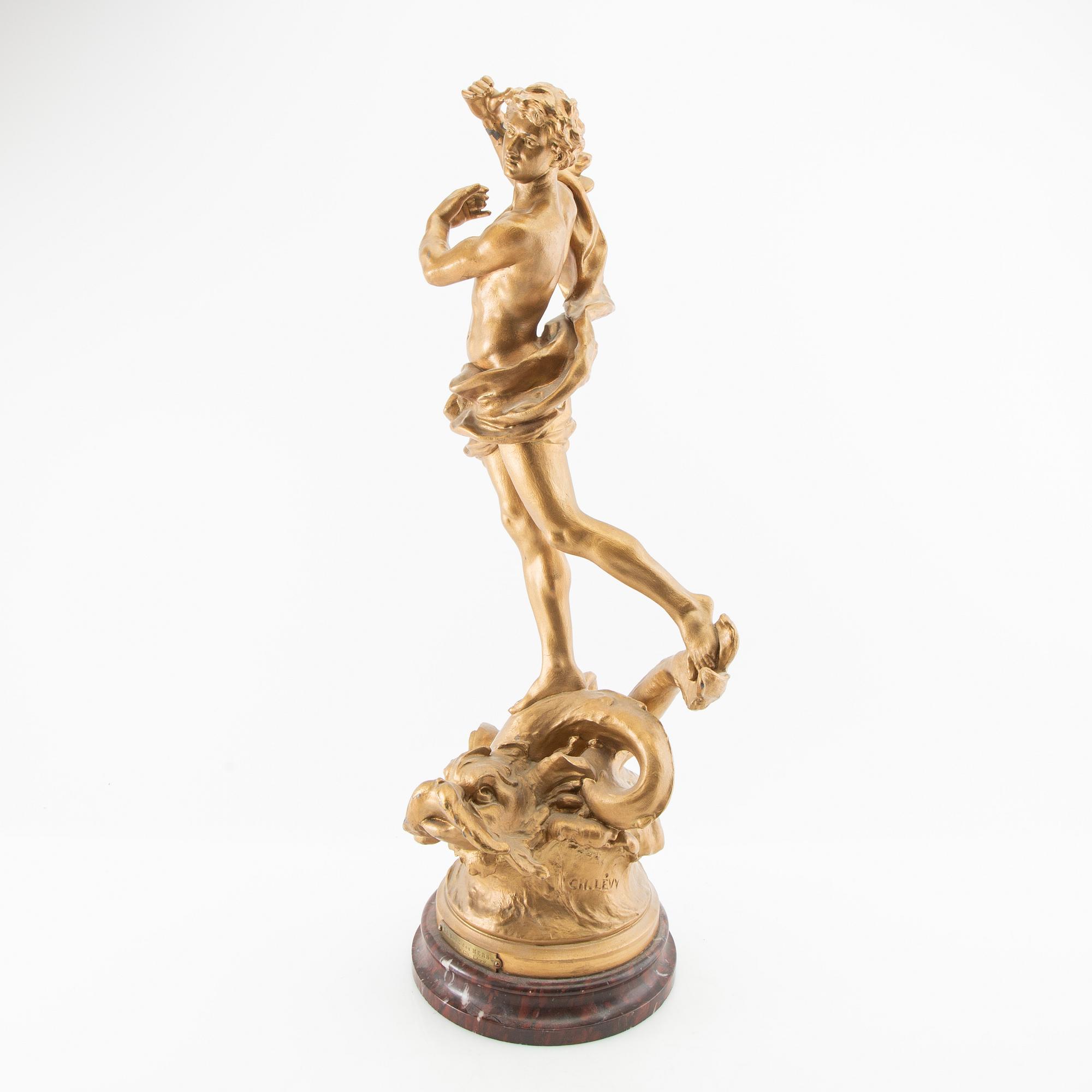 Charles Octave Levy, efter skulptur "La voix des Mers".