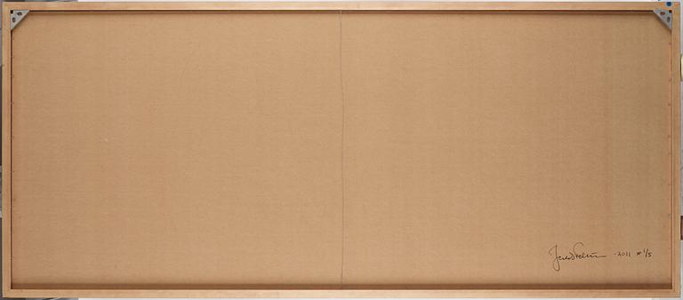 Jacob Felländer, photography, signed and dated 2011 and numbered 1/5 on verso.