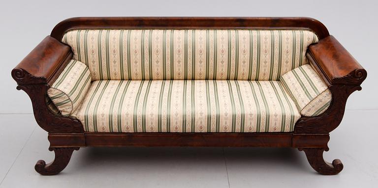 SOFFA, senempire, 1800-talets första hälft.