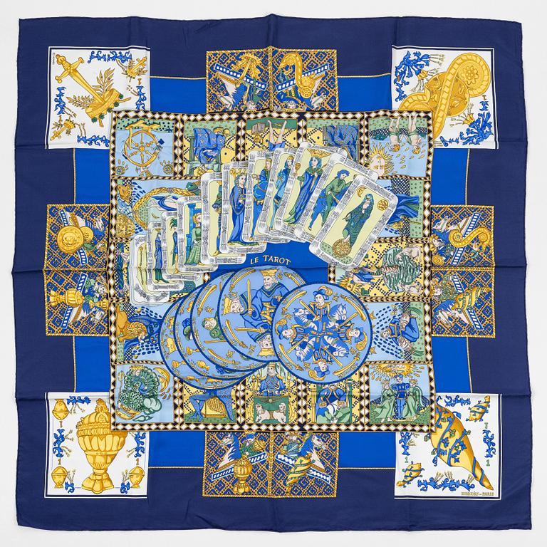 Hermès, scarf, "Le Tarot".