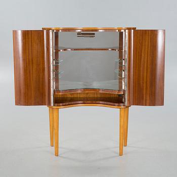 A 1940s Swedish modern cocktail cabinet by AB Rödeby möbler, Sweden.