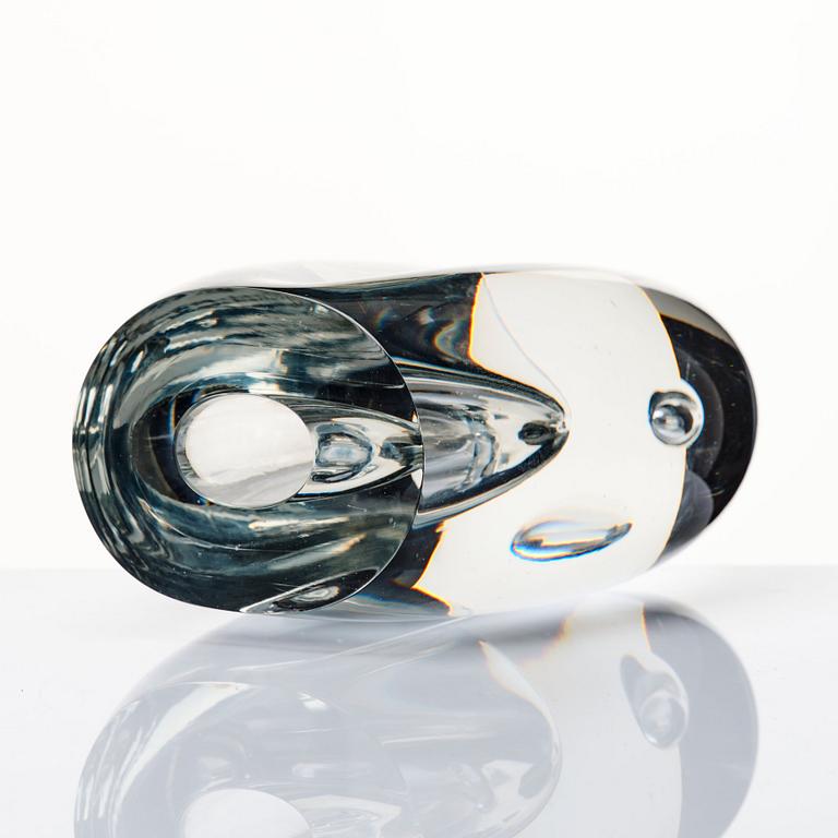 Timo Sarpaneva, a 'Claritas' glass sculpture, Iittala, Finland 1984.
