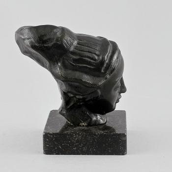 CARL MILLES, efter, skulptur, mörkpatinerad brons, sent 1900-tal.