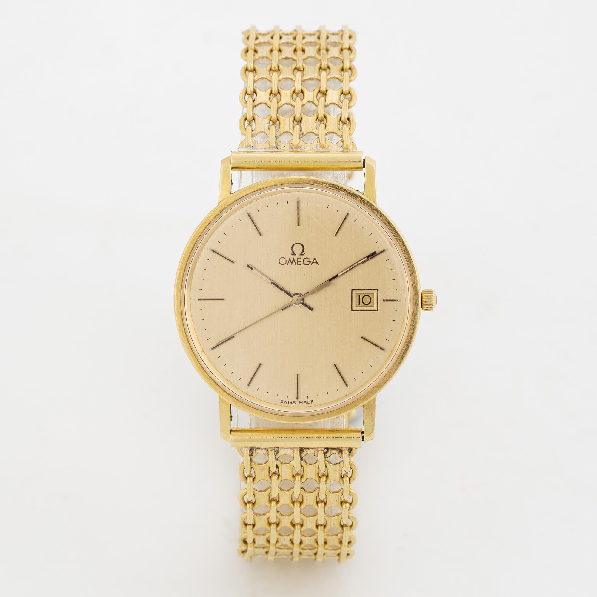Omega, wristwatch, 33,5 mm.