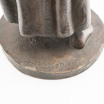 Börje Börjeson, Translation: "Standing woman braiding her hair".