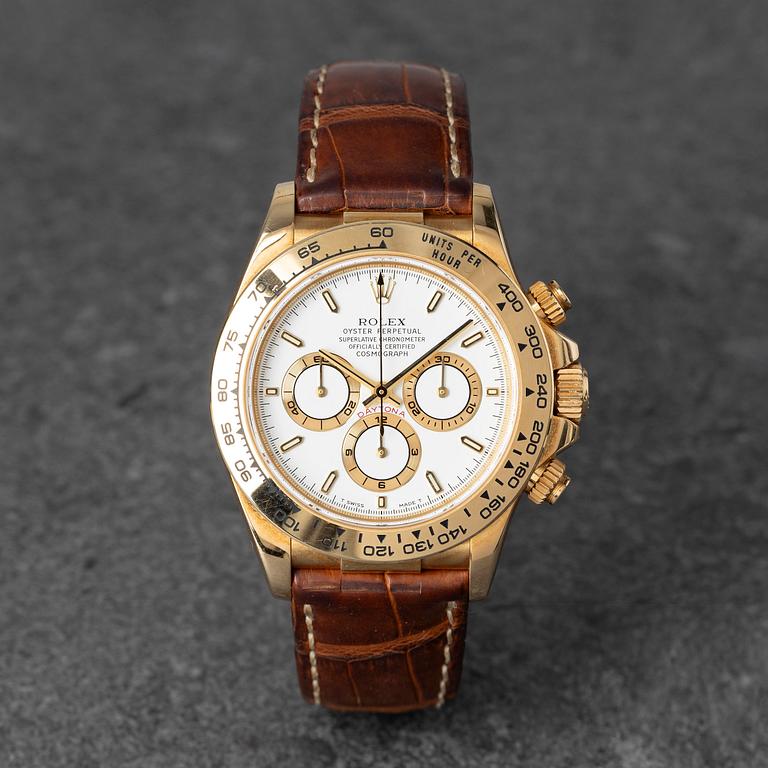 Rolex, Cosmograph, Daytona, chronograph, "Zenith", ca 1999.