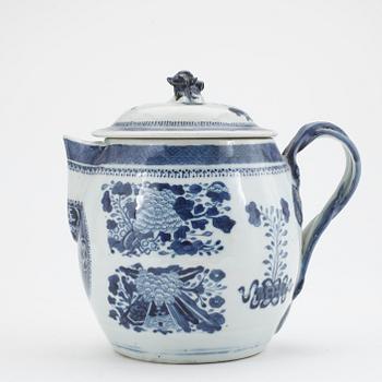 KANNA med LOCK, porslin, Kina, Jiaqing (1796-1820).
