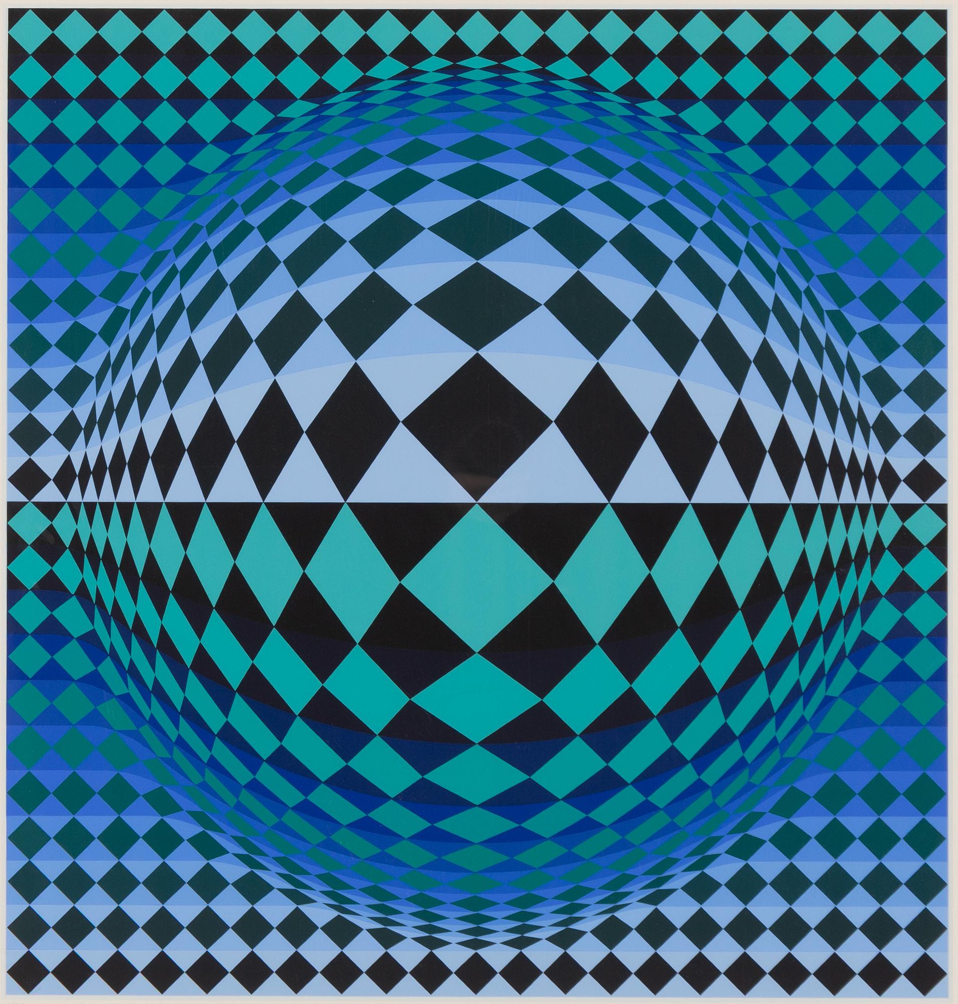 Victor Vasarely, "Vega Wa-A".