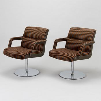 Eero Aarnio, tuoleja, 4 kpl, Martela Ltd Finland, 1975.