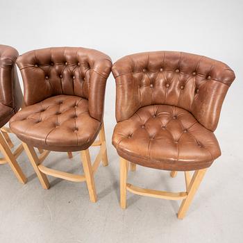 A set of four Milton barstools Lexington 21st century.