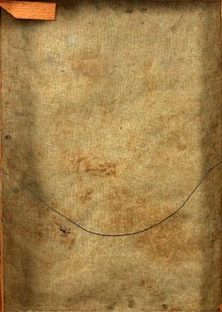 OKÄND KONSTNÄR, olja på duk, bär sign.