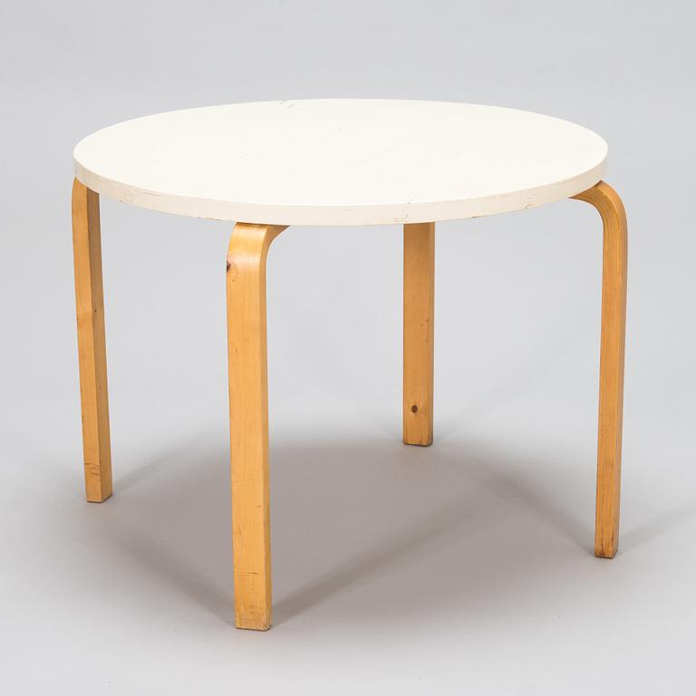 Alvar Aalto, an early 1950's coffee table /lamp table for O.Y. Huonekalu-ja Rakennustyötehdas A.B..