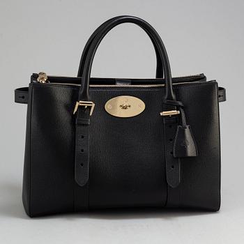 MULBERRY, Bayswater double zip bag.