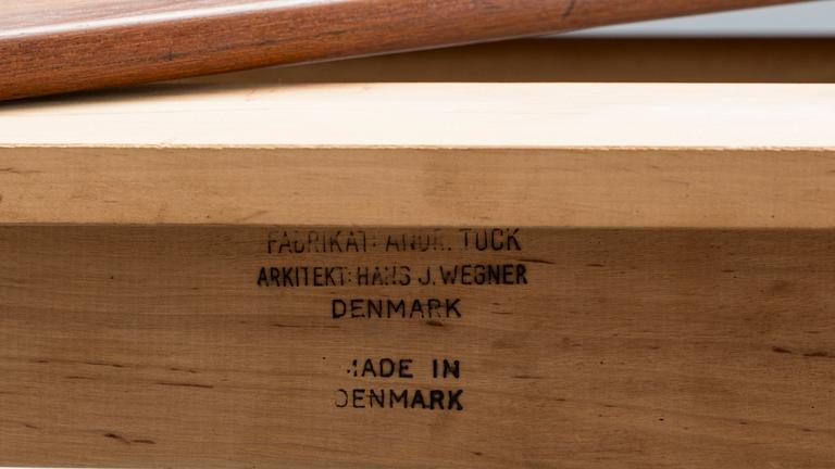 MATBORD, Hans J Wegner för Andreas Tuck, Danmark, 1900-talets mitt.