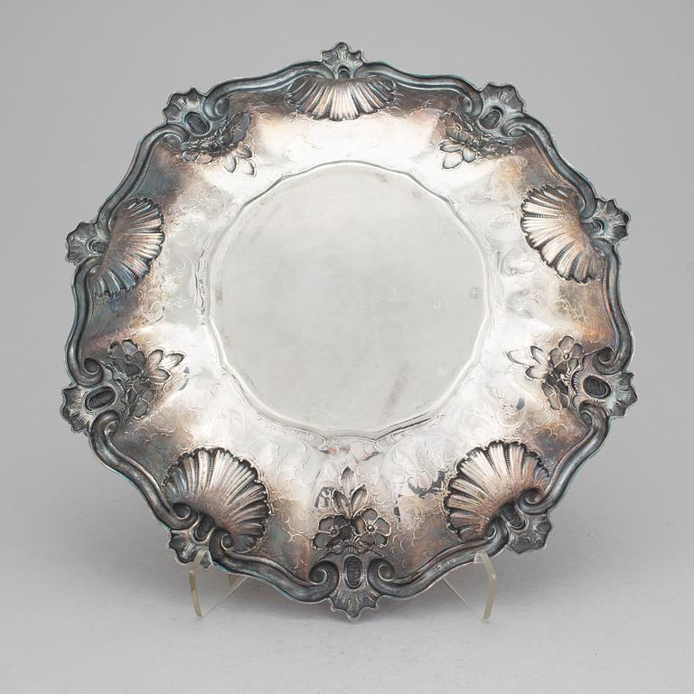 FAT, silver, O B Sjögren, Stockholm, 1941. Vikt 669 g.
