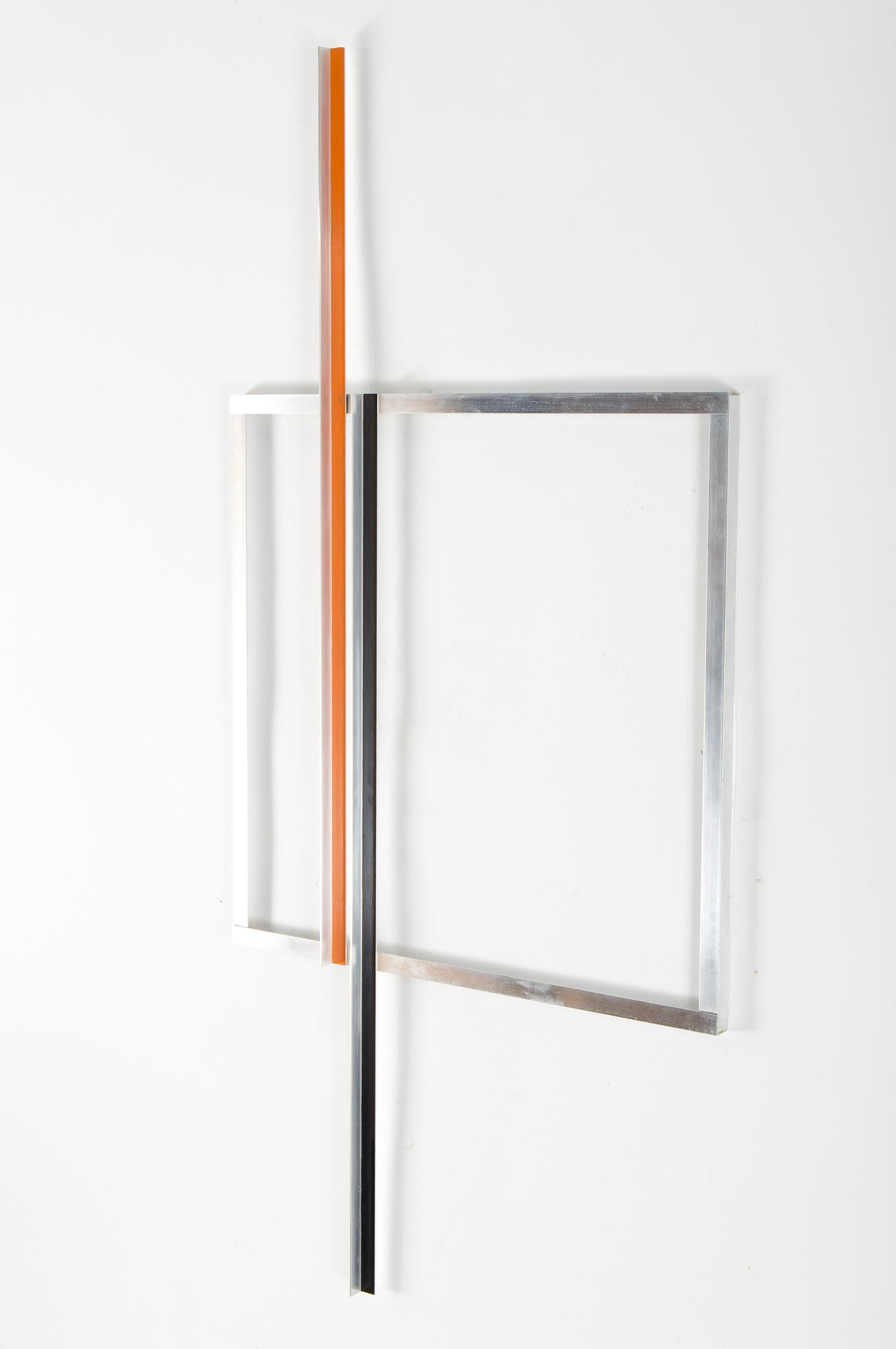 LARS-ERIK FALK, skulptur, Modulrelief 122, signerad FALK, 1983.