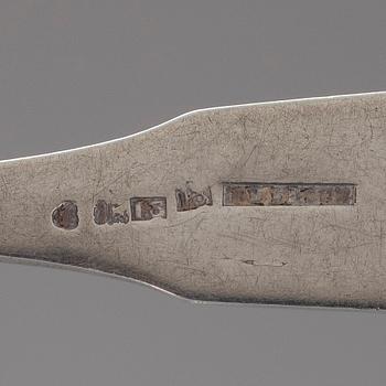 SKEDAR, 4 st, silver, Thomas Lilius 1866, H.I.Törnroth, 1849, 1851. Vikt 219 g.