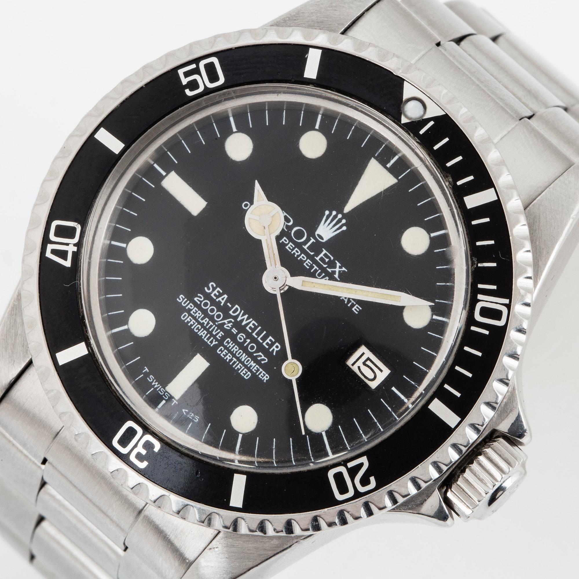 Rolex, Sea-Dweller, "Rail Dial, Great White Mark II".